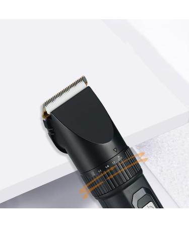 Digital Display Electric Hair Clipper - 4-Speed Adjustable Charging 18.5cm International Shipping Available - Buy Online on GoSupps.com