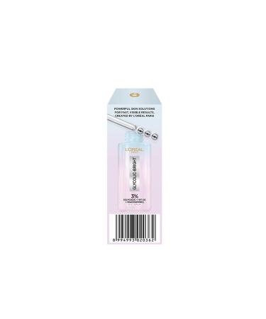 L'Or al Paris Glycolic Bright Dark Circle Eye Serum | 3% Glycolic Niacinamide & Vitamin Cg - 20ml | International Shipping - Buy Online on GoSupps.com