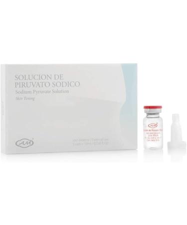 AM-ARMESSO | Mix with LPR Solution + DMAE + Sodium Pyruvate for Double Chin Reduction and Firming | 5x10ml vials per box - Buy Online on GoSupps.com