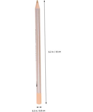 BIUDECO 4pcs Concealer Pen Make up Concealer for Face Cover up Makeup Concealer Wooden Spot Eyebrow Pencil 16x0.8cm Ivory - Buy Online on GoSupps.com