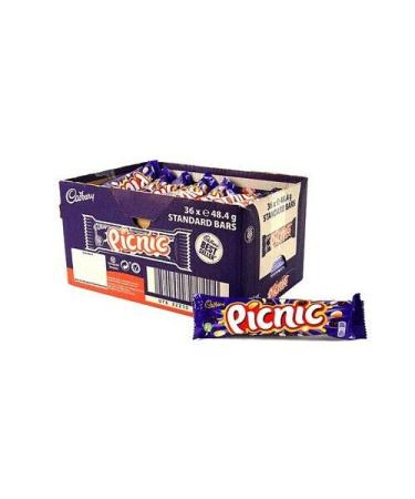 Cadbury Picnic Chocolate Bar 1.742 kg Caramel 1.742 kg