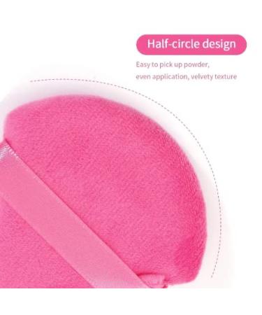 12 Pieces Triangle Powder Puff Set - Soft Makeup Sponge for Face & Body | Perfect for Loose & Setting Powder | Ideal Cosmetic Foundation for Women - Buy Online on GoSupps.com