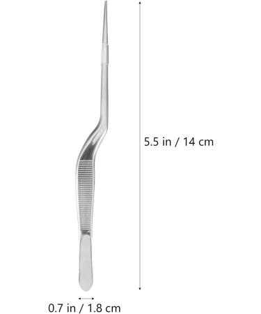 Professional 2 Sets Ear Pick Kit | Metal Spatula & Cleaning Tweezers | Ear Wax Picking Tools for Spiral Ear Spoon | Ear Wax Scoop Cleaner - Buy Online on GoSupps.com