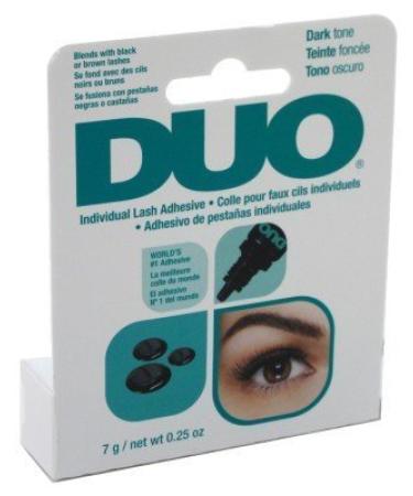 DUO Individual Lash Adhesive 7g | Dark Tone | Invisible Drying Eyelash Glue - Buy Online on GoSupps.com