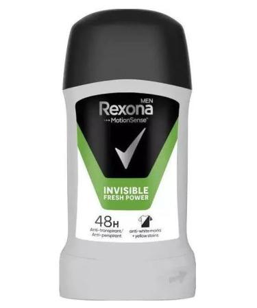 Rexona Rexona Men Motionsense 6-Pack Stick Deodorants Invisible Fresh Power 50ml