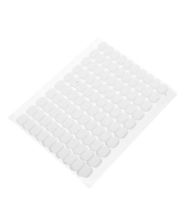 FRCOLOR 20 Vellen Sticky Nail Tabs Double-sided Adhesive Tape For Press Nails Invisible Crystal Glue Stickers For Oval Tips Easy Application