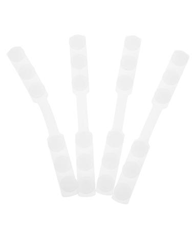 SOLUSTRE 10 Pcs Mask Hook Earrings Buckle Silica Gel White Extend