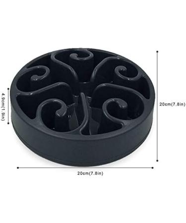 Slow Feeder Dog Bowl Pet Bowl Labyrinth Interactive Puzzle Bowls Slow Eating Medium-Sized Dog Food Bowl Anti-Swallowing Bloat Stop Grey - Buy Online on GoSupps.com