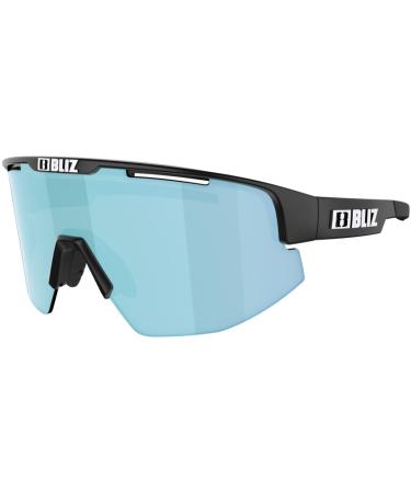 Bliz Matrix Small Matte Black/Smoke w Ice Blue Multi