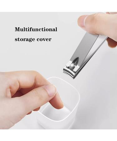 WaLdor Nail Clipper Set 5 Pieces Stainless Steel Manicure Set Professional Finger & Toe Nail Kit Personal Nail Care Tool Grooming Kit with Storage Box Nail Clipper Kit - Buy Online on GoSupps.com