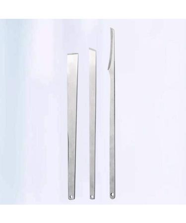 Beaupretty 3-Piece Stainless Steel Manicure and Pedicure Set - Nail Care Tools for Perfect Fingernails and Foot Care - International Shipping Available - Buy Online on GoSupps.com
