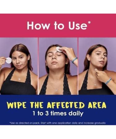 Salicylic Acid Rapid Rescue Acne Pads - 90 Count | Clearasil Deep Treatment for Acne | Fast International Shipping - Buy Online on GoSupps.com