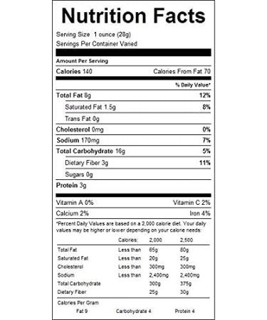 Flax Seed Corn Chips - Healthy Snacks - Bulk Size (1 lb.) | Resealable Zip Lock Stand Up Bag - Buy Online on GoSupps.com