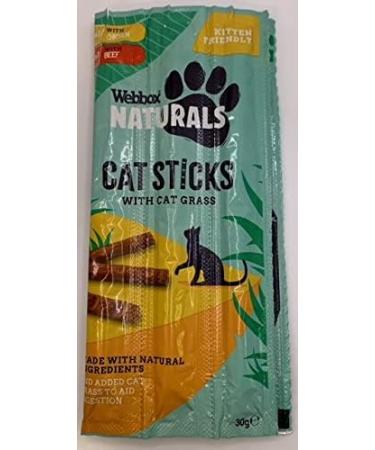 SUOL Naturals cat sticks with cat grass 30g - Buy Online on GoSupps.com