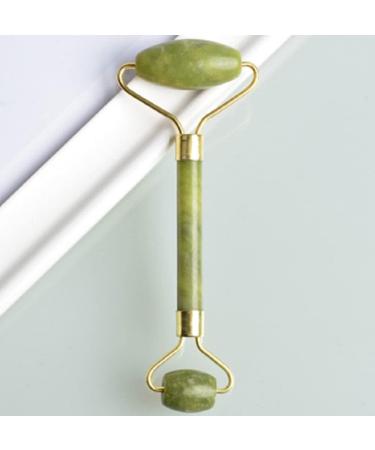 100% Jade Roller Massage Tool for Face & Neck - Anti-Aging Firming & Circulation Boost for Sensitive Skin - Buy Online on GoSupps.com