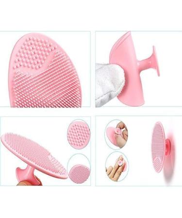 1 PC Blue Silicone Wash Face Pad Face Scrub Pad Exfoliating Blackhead Cleaning Brush Face Deep Cleaning Baby Women Face Brushs Deft - Buy Online on GoSupps.com