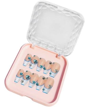 Handmade Nail Wear-Storage Box Clear Acrylic Nail Packaging Empty Box Nail Manicure Organizer Case Container Nails Tools Nail Containers For Press On Nails For Organizing Nail Tech-personal Box With - Buy Online on GoSupps.com