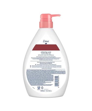 Do.vee Relaxing Almond Cream Body Wash with Hibiscus - Moisturizing Shower Gel for Smooth Skin 1L | Naturally Derived Gentle Cleanser - Buy Online on GoSupps.com