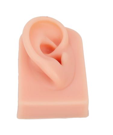 Silicone Acupuncture Ear Model - Light Skin Color | Alternative Medicine Tool - Buy Online on GoSupps.com
