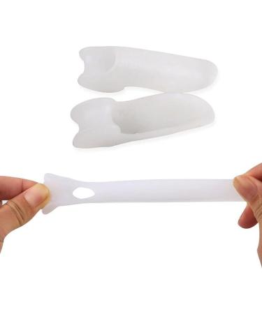 Pedimend Silicone Gel Pinky Toe Bunion Protector with Toe Separator - Tailor's Bunionette Pad - Unisex Foot Care - UK (3 Pairs - 6pcs) - Buy Online on GoSupps.com