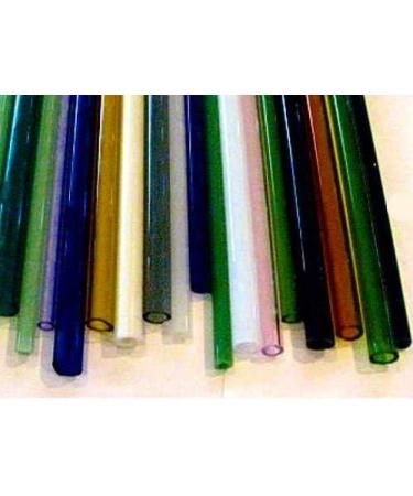 Devardi Glass Boro Tubing COE 33 Mixed Colors - 12 Tubes of 30 Borosilicate Glass - Buy Online on GoSupps.com