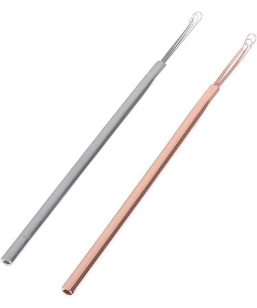 Meokro Stainless Steel Ear Scoop - Personal Ear Cleaning Tool for Wax Removal and Health Care - Buy Online on GoSupps.com