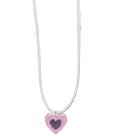 Kuaiyiju Dopamine Heart Neck Choker - Exquisite Heart Pattern with Cool Bow & Hollow Charm - Women's Violet Collarbone Chain - Buy Online on GoSupps.com