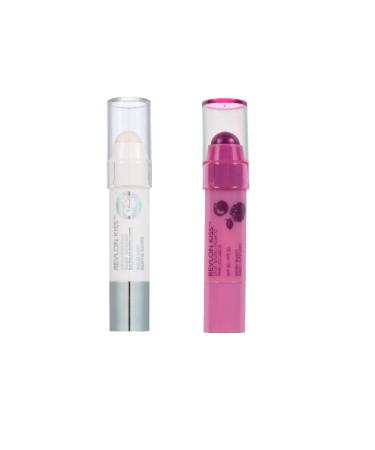 Revlon Kiss Balm Berry Burst + Revlon Kiss Sugar Scrub Sugar Mint Duo