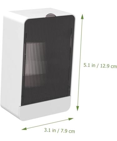 Ciieeo 3pcs Soap Box Containers with Lids Bar Soap Dish Soap Holder Soap Dishes for Bar Soap Travel Soap Container Soap Bar Holder Plastic White Soap Dish Holder Dust-proof - Buy Online on GoSupps.com