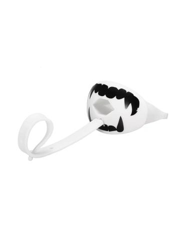 Ruiqas Sports Mouthguard with Helmet Strap Adult Sports Mouthguard for Boxing Basketball Lacrosse White