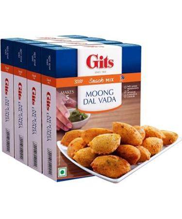 Instant Moong Dal Vada Snack Mix (Pack of 4 X 200g) 800 g (Pack of 4)