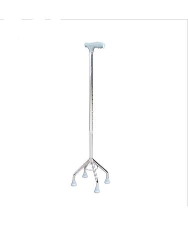 Canes Medical Adjustable Four-Legged Cane Small Base Non-Slip