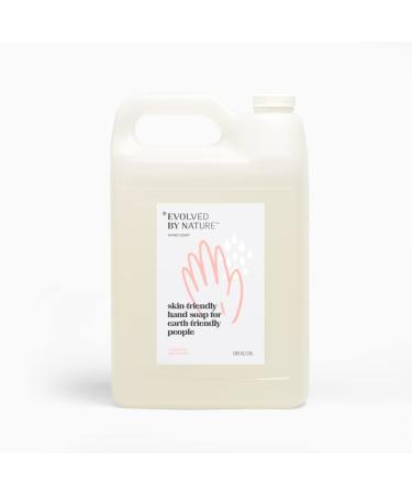 Evolved By Nature Liquid Hand Soap Refill, Unscented, Moisturizing Naturally Derived Ingredients Biodegradable Hand Wash, Gallon (128 oz). Packaging May Vary 128 Fl Oz (Pack of 1)
