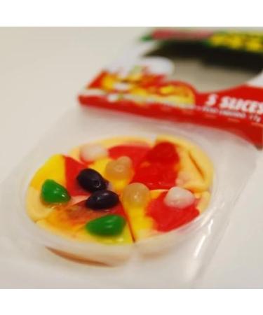 Gummi Fruit and Cream Flavour Jelly Zone Pizza 24 x 23G Delicious Special For Easter Tasty And Twisty Treat Gift Hamper Christmas Birthday Easter Gift Sold By Kidzbuzz - Buy Online on GoSupps.com