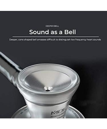 Buy MDF Instruments Titan Metalika ProCardial Cardiology Stethoscope - Limited Edition Lightweight Titanium Dual Head Adult Use - Best Price Online - Buy Online on GoSupps.com