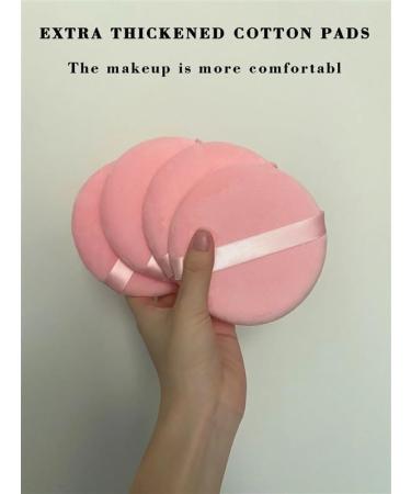 4 large make-up sponge puffs for a softer face (Color : WHITE) - Buy Online on GoSupps.com