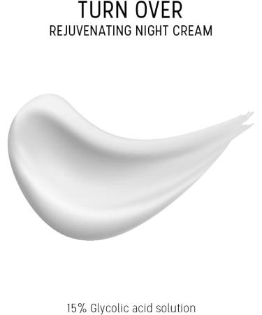 Dermaceutic Turnover - Rejuvenating Night Cream - Anti Aging cream with Glycolic acid - Exfoliating regenerating and age defense face cream - 40ml - Buy Online on GoSupps.com