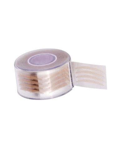 MAGICLULU 600pcs Eyelid Tape Fiber Lids Sided Small Lace Lifting Belt Lash Tape Two Miss Round Fake Eyelashes