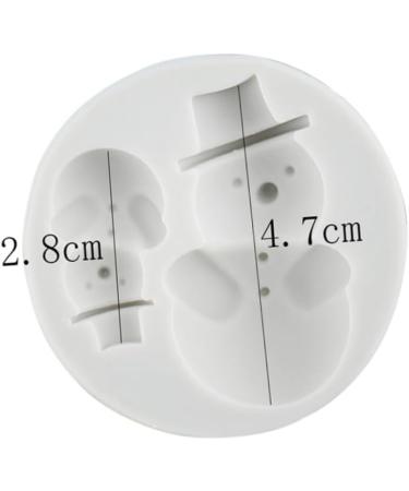 Zerodeko Capacillos para Cupcake Santa Claus Candy Silicone Ice Cube Trays Baking Cupcake Pan Silicone Candy Molds Candle Molds Snowman Candy Mold De para Gelatinas White Chocolate Decorate - Buy Online on GoSupps.com