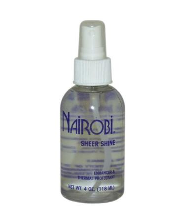 Nairobi Sheer Shine Thermal Protectant for Unisex 4 Ounce 4 Ounce (Pack of 1)
