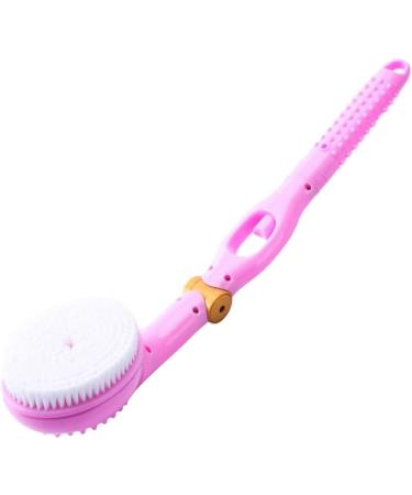 Earth Tones Pink Body Massage Brush Set for Shower Scrub and Cleaner - Buy Online on GoSupps.com