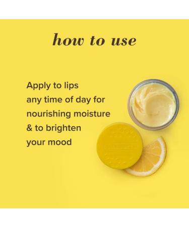 Burt's Bees Lemon Sorbet Lip Treatment with Vitamin C - 100% Natural Origin - 6 Count - Hydrating Moisturizing Nourishing Uplifting Lip Balm - Buy Online on GoSupps.com