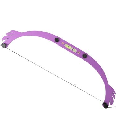 Eyebrow Marker Ruler Adjustable Clean Eyebrow Mapping Ruler Foldable Lock Design Aluminum Cotton Thread for Salon (Purple) - Buy Online on GoSupps.com