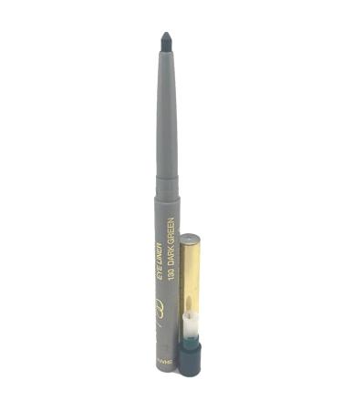 APM Retractable Waterproof Eyeliner Pencil in Dark Green - Soft & Silky Application, Transfer Resistant, Includes Sharpener - 12 Arpeggio Colors - Buy Online on GoSupps.com