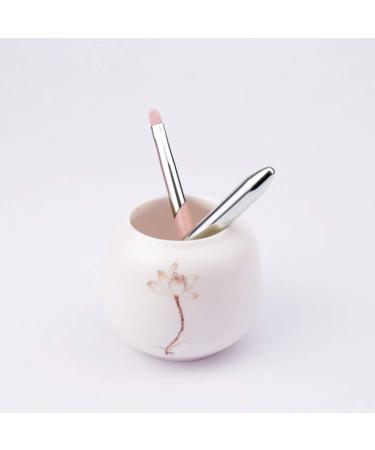 Retractable Lip Brush with Lid - Travel-Friendly Make-Up Tool for Lipstick & Gloss | Perfect for Eyeshadow & Gloss-Up Applications - Buy Online on GoSupps.com