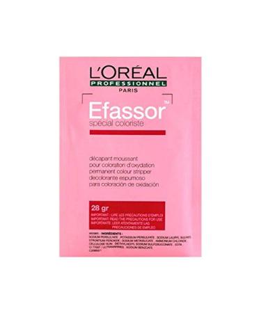 L'Or al Efsor Professional Cleansing Wipe Removes Incompatible Reflections False Reflections or Overload 28g Bag