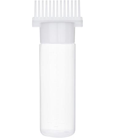 AOpghY Hair Oil Applicator Bottle 180ml Root Comb Applicator Bottle with Clear Scale and 13 Oil Outlets Hair Dye Bottle for Hair Care and Styling White Hair Supplies - Buy Online on GoSupps.com