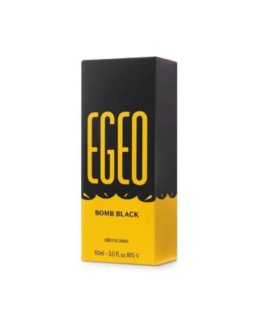 Boticario - Linha Egeo (Bomb Black) - Colonia Masculina 90 Ml - (Egeo (Black Bomb) Collection - Eau de Toilette for Men 3 Fl Oz) - Buy Online on GoSupps.com