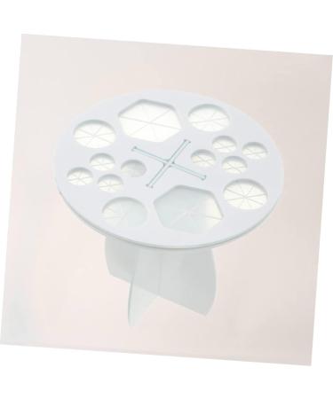 Angoily Brush Drying Holder | Makeup Organizer & Storage Rack | White Cosmetic Brush Dryer for Optimal Drying - Buy Online on GoSupps.com