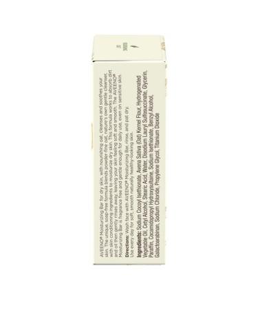 Aveeno Gentle Moisturizing Bar Facial Cleanser for Dry Skin - 3.5 oz (Pack of 2) - Buy Online on GoSupps.com
